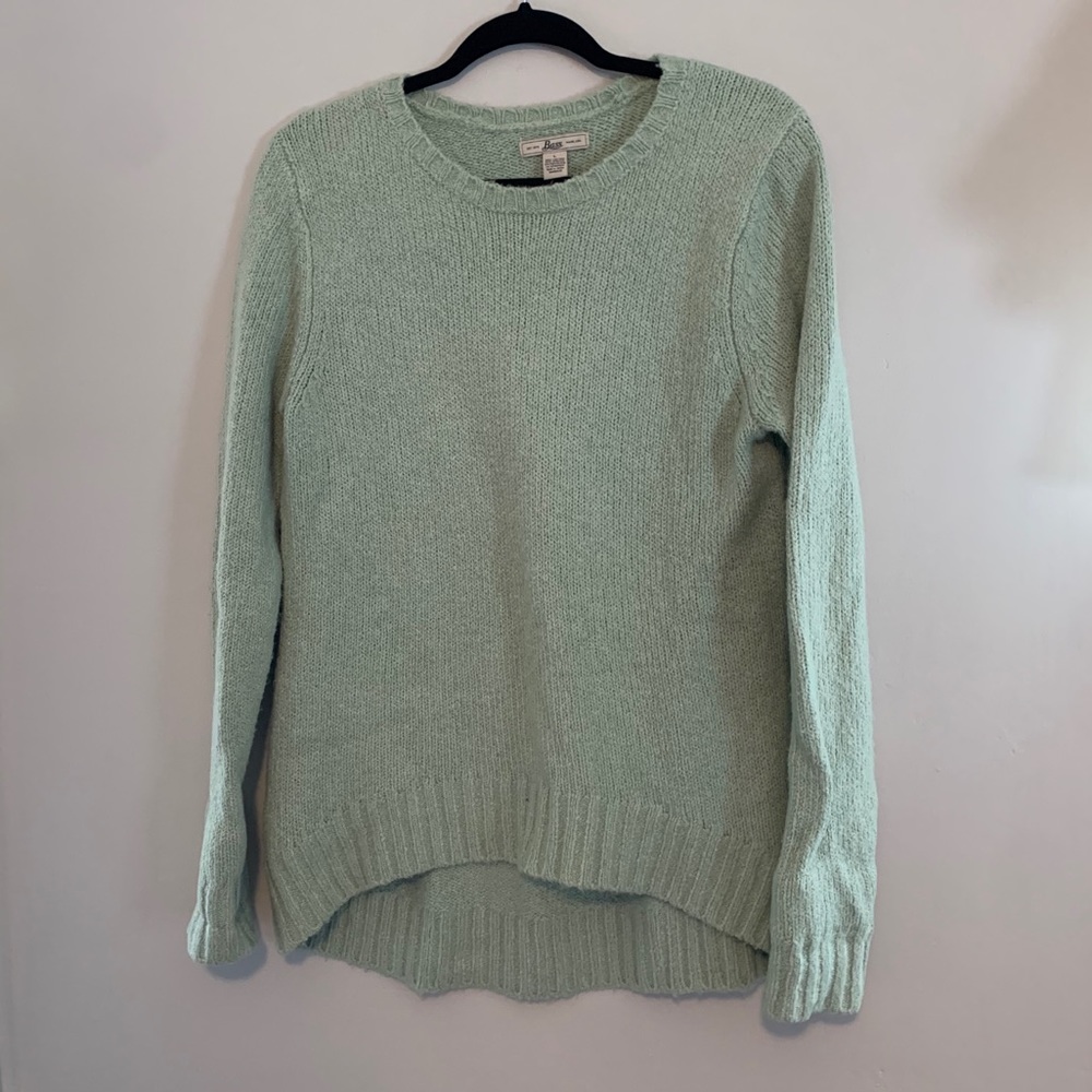 G. H. Bass Sage green sweater